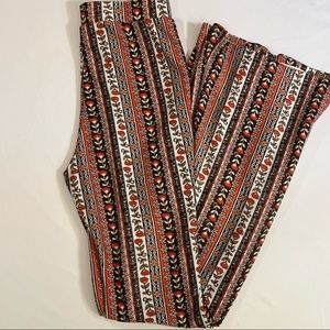 SHEIN Pattern Flare Pants